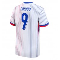 France Olivier Giroud #9 Replica Away Shirt Euro 2024 Short Sleeve